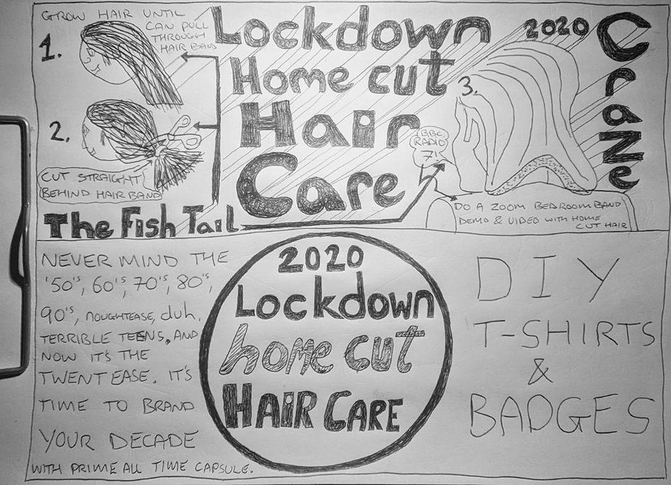 lockdown home cut hair care